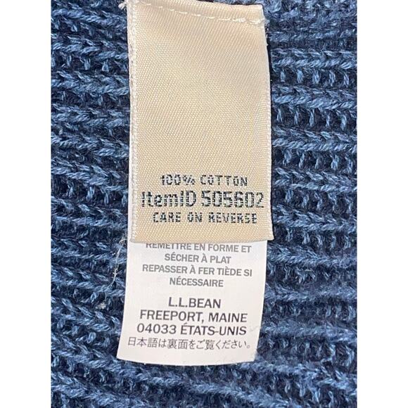 L.L. Bean Shaker-Stitch Sweater - Size S - 100% Cotton with LL Bean Quality - Picture 6 of 8